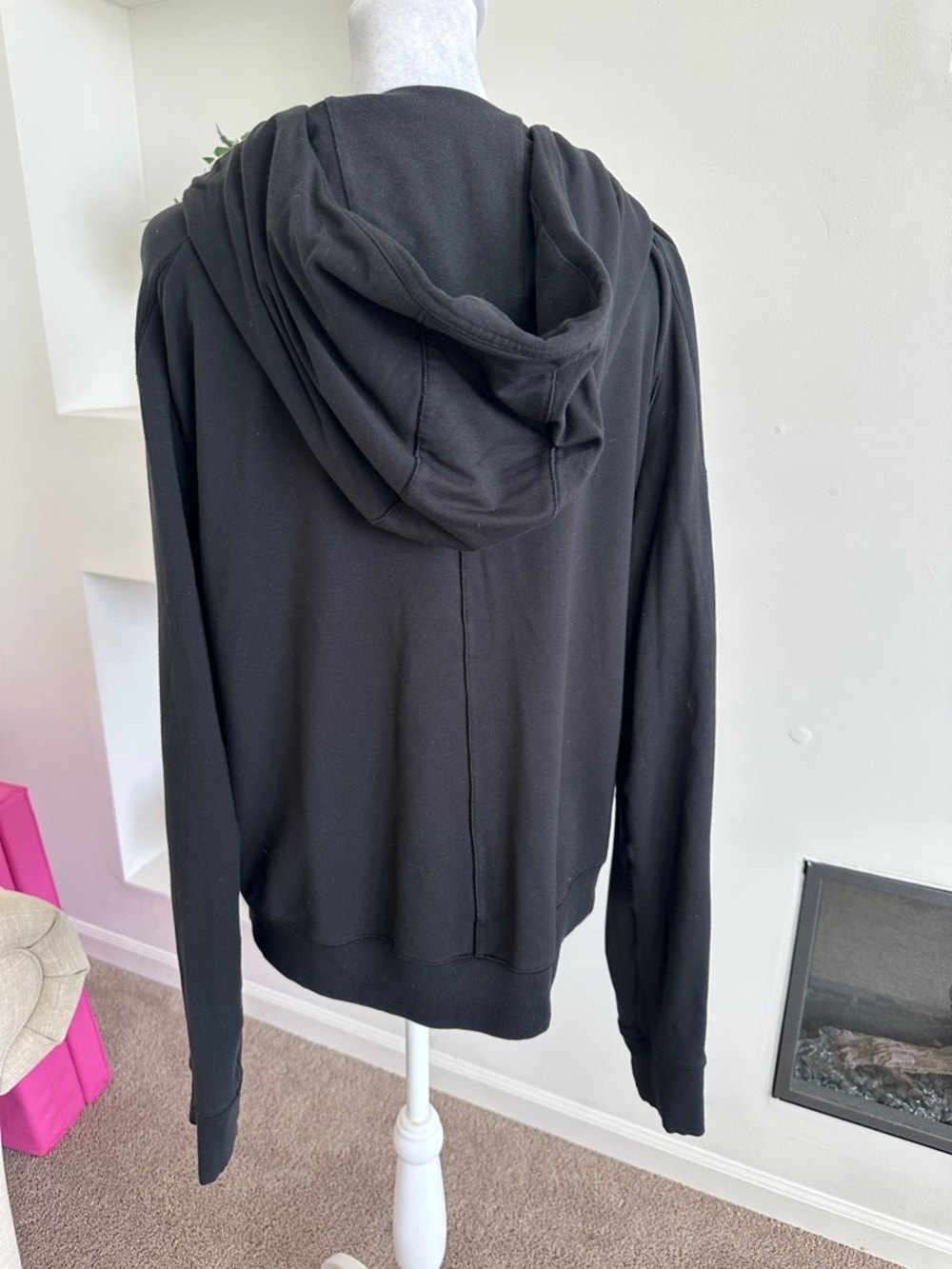 lululemon athletica Black Lightweight Hooded Sweater
